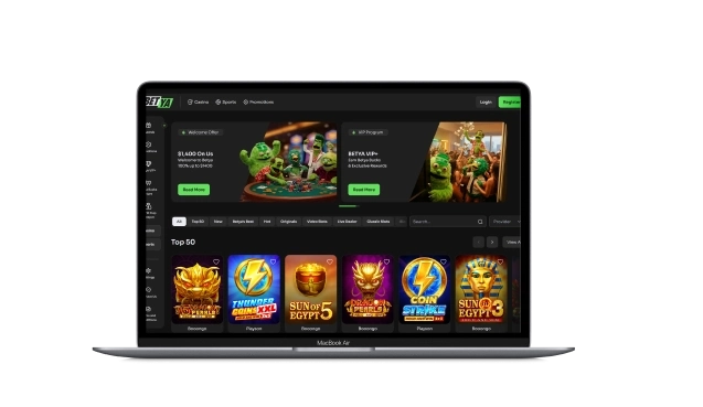 Betya Casino App-schermafbeelding